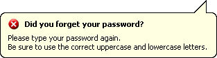 Wrong password in Windows XP Pro