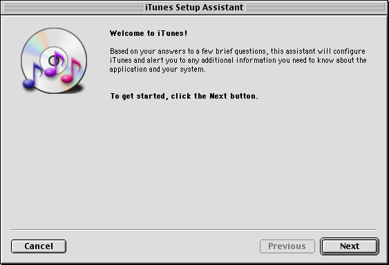 Wizard in iTunes 1.1