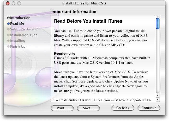 Read me in iTunes 3