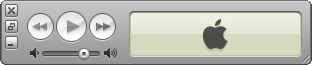 Mini player in iTunes 5