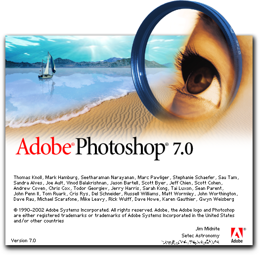 adobe photoshop 7 logo