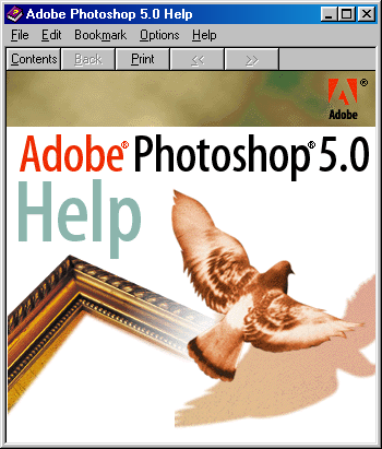 adobe photoshop 5.0 help