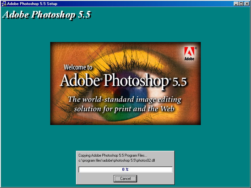 adobe photoshop 5.5 setup free download