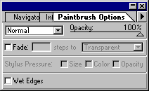 Paintbrush in Adobe Photoshop 4.0