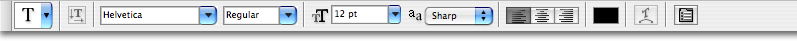 Type in Adobe Photoshop CS2