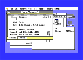 Apple IIGS Get Info dialog