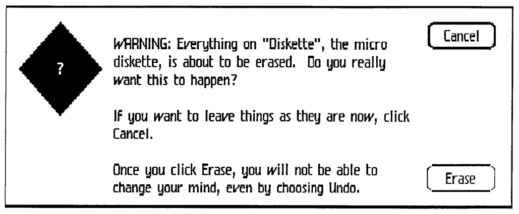 Figure 9. Lisa dialog example