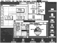 Figure 1. The Lisa Desktop (January 1983)