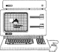 Apple Lisa with ProFile hard disk