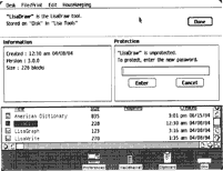 Apple Lisa desktop