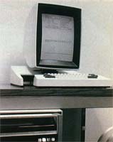 More than 1200 of the experimental Alto, developed in 1973 by the Xerox Palo Alto Research Center, were distributed to test its windows, menus, and mouse.