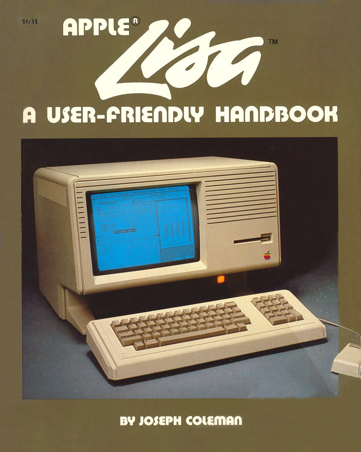 “Apple Lisa: A user friendly handbook” front cover