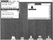 Fig. 3-8. The File/Print Menu provides the option you use to open a document.