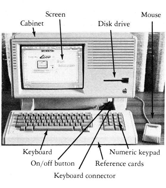 Figure 1-6: Front view of Lisa.