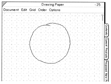 Figure 2-10. User Draws a Circle Gesture