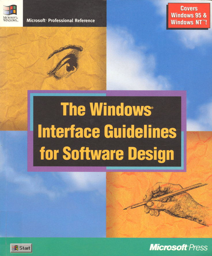 “The Windows Interface Guidelines for Software Design” front cover