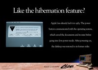 “Like the hibernation feature?” poster