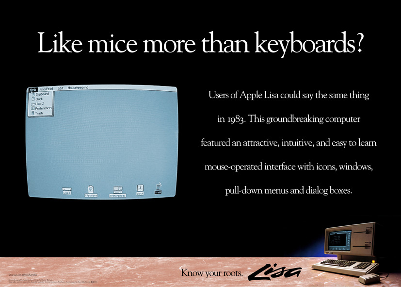 “Like mice more than keyboards?” poster