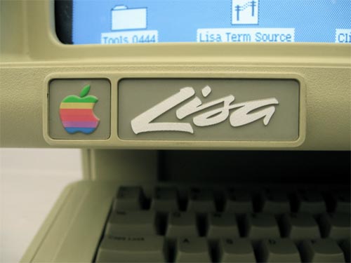 Apple Lisa logo.