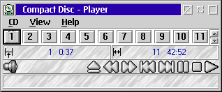 CD player in OS/2 Warp 4