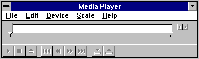 Media player in Windows NT 3.51 Workstation