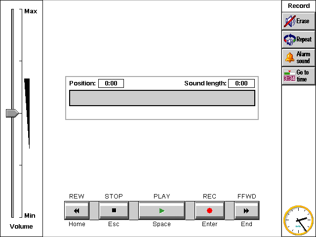 Sound in EPOC R5/Psion Series 7 (Record)