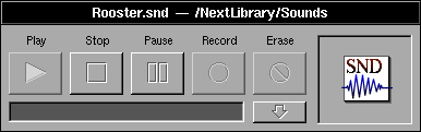 Sound in OPENSTEP 4.2 (Sound)