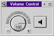 Volume level in OS/2 Warp 3 (Volume Control)