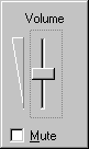 Volume level in Windows 95 (Volume Control)