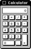 Calculator in System 3.0 (Calculator)