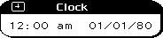 Clock in Lisa OS 3.1 (Clock)