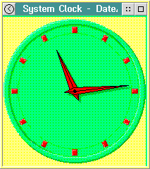 Clock in OS/2 2.1 (System Clock)