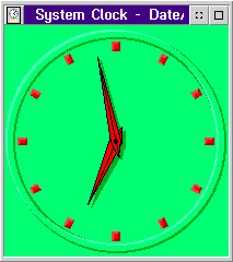 Clock in OS/2 Warp 3 (System Clock)