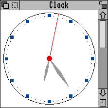 Clock in RISC OS 3.11 (Clock)