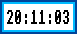 Clock in RISC OS 3.11 (Alarm)