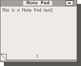 Notepad in GEOS 2 for C64 (Note Pad)