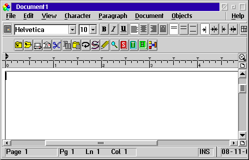 Text editor in OS/2 Warp 4 (OS/2 System Editor)