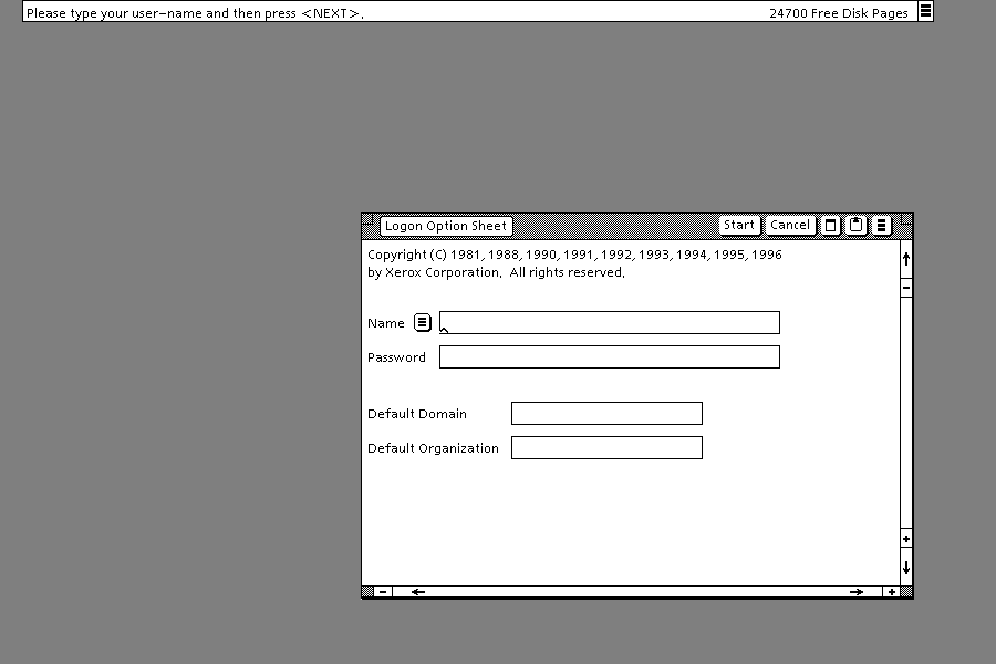 Logging in in GlobalView 2.1