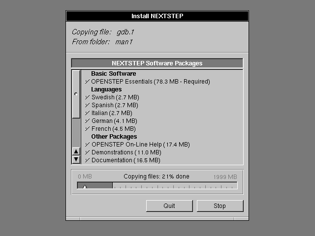 File copying in OPENSTEP 4.2