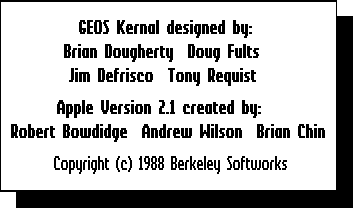 About GUI in GEOS 2.1 for Apple II (GEOS info)