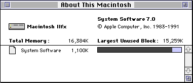 About GUI in System 7.0 (About This Macintosh)