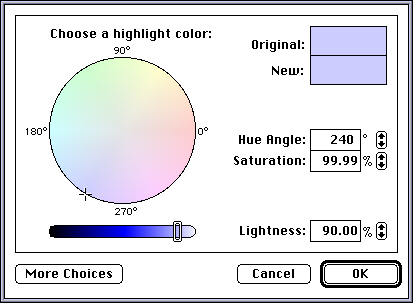 Colour selector in System 7.5.3