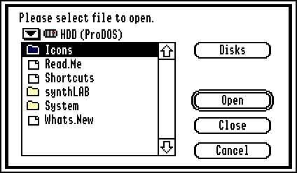 Open file in GS/OS 6.0.1