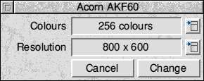 Display in RISC OS 3.7 (Display Manager)