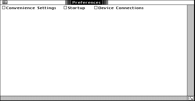 General in Lisa OS 1.0 (Preferences)