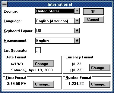 International in Windows 3.0 (International)