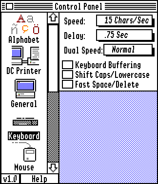 Keyboard in GS/OS 5.0.4 (Keyboard)