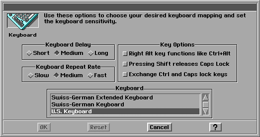 Keyboard in GeoWorks Ensemble 2.0 (Keyboard)