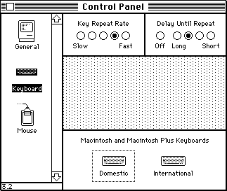 Keyboard in System 4.2 (Keyboard)