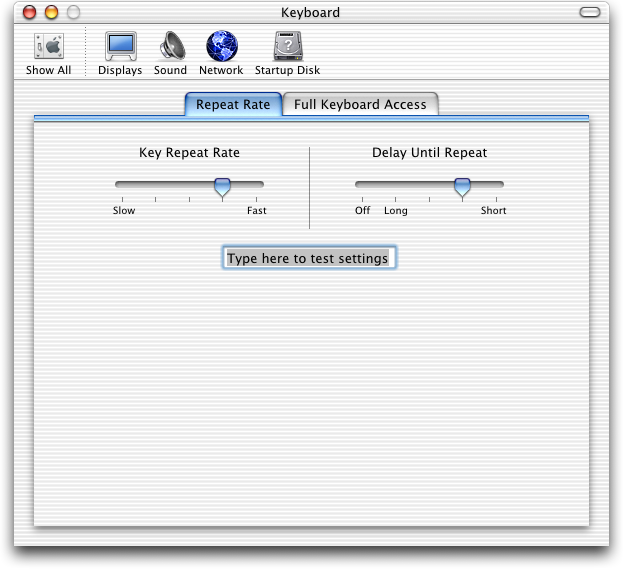 Keyboard in Mac OS 10.1 (Keyboard)